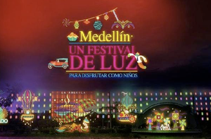 Festival de luces en Medellín